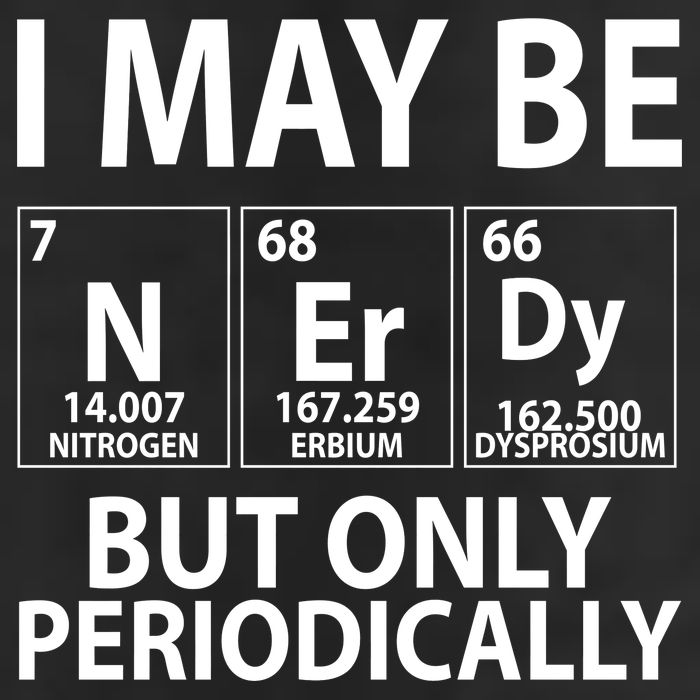 I May Be Nerdy But Only Periodically Beanie