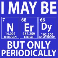 I May Be Nerdy But Only Periodically Toddler Hoodie