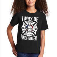 I May Be Retired But I'm A Firefighter Kids T-Shirt