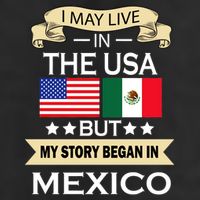 I May Live In The USA But My Story Began In Mexico Golf Towel