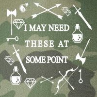 I May Need These At Some Point Swords & Weapons Legacy Tie Dye Trucker Hat