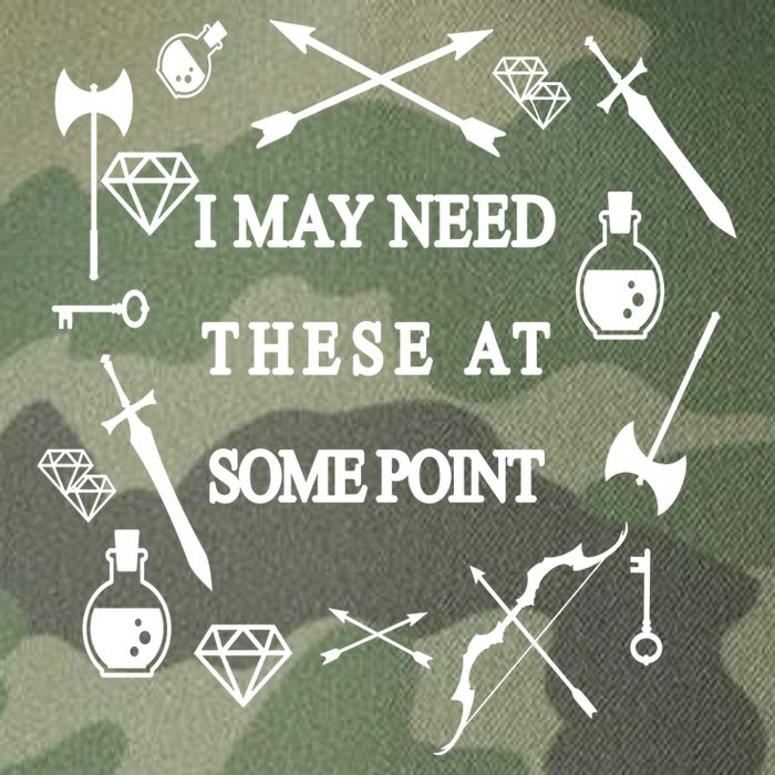 I May Need These At Some Point Swords & Weapons Legacy Tie Dye Trucker Hat