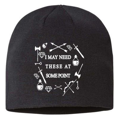 I May Need These At Some Point Swords & Weapons Sustainable Beanie