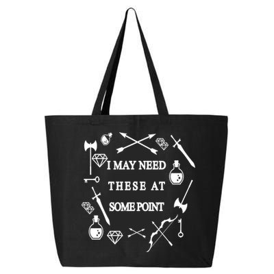 I May Need These At Some Point Swords & Weapons 25L Jumbo Tote