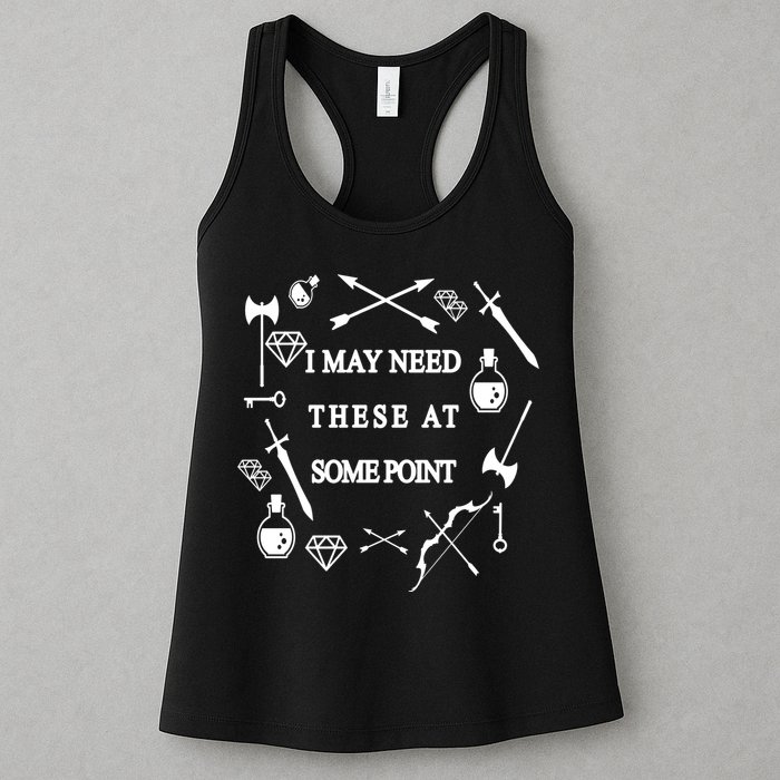 I May Need These At Some Point Swords & Weapons Womens Tank Top