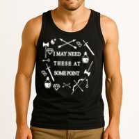 I May Need These At Some Point Swords & Weapons Tank Top