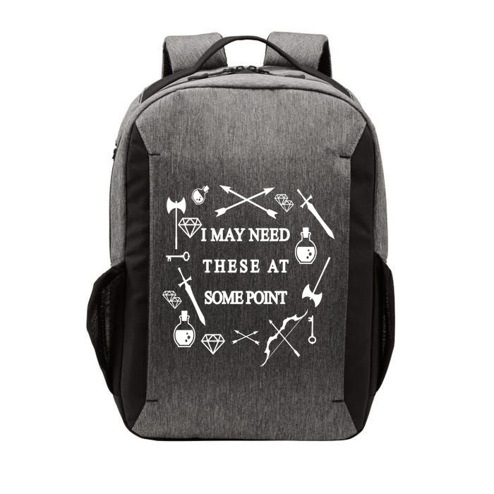 I May Need These At Some Point Swords & Weapons Vector Backpack