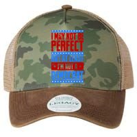I May Not Be Perfect But At Least Im Not A Democrat Legacy Tie Dye Trucker Hat