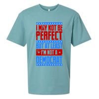 I May Not Be Perfect But At Least Im Not A Democrat Sueded Cloud Jersey T-Shirt