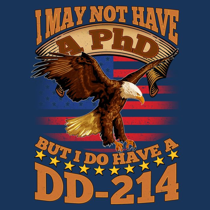 I May Not Have A PhD But I Do Have A DD-214 Infant Baby Jersey Bodysuit