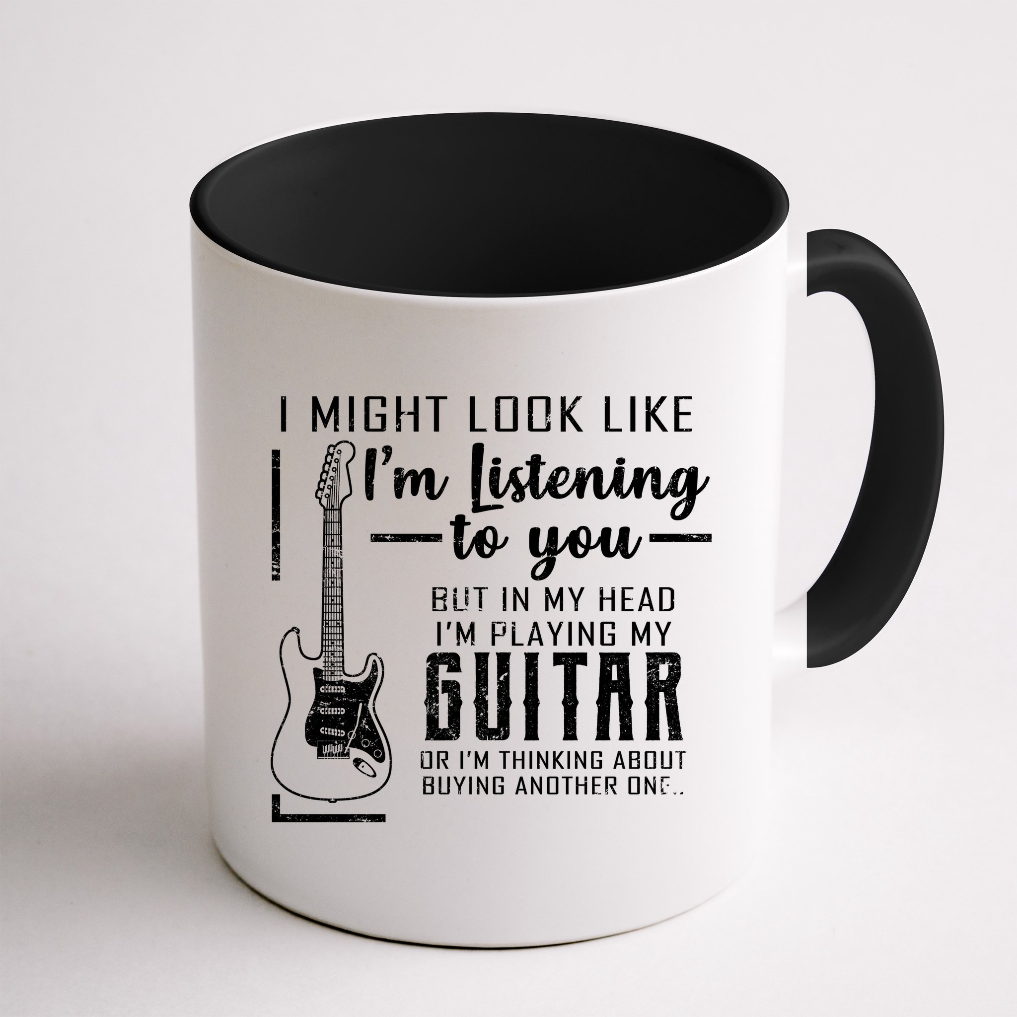 I Might Look Like I'm Listening To You Music Guitar Mug