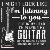 I Might Look Like I'm Listening To You Music Guitar Beanie