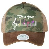 I Miss Your Face Music Notes Legacy Tie Dye Trucker Hat