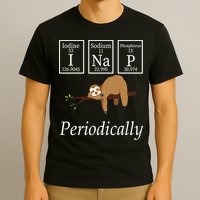 I Nap Periodically Lazy Sloths Lovers T-Shirt