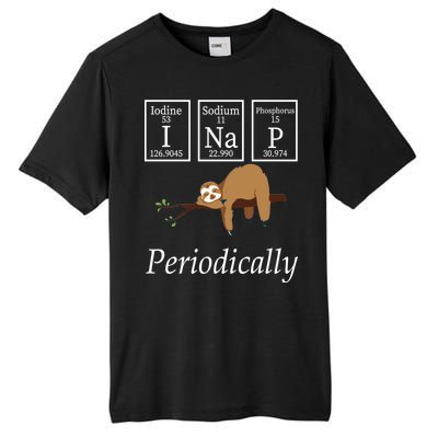 I Nap Periodically Lazy Sloths Lovers Tall Fusion ChromaSoft Performance T-Shirt