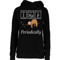 I Nap Periodically Lazy Sloths Lovers Womens Funnel Neck Pullover Hood