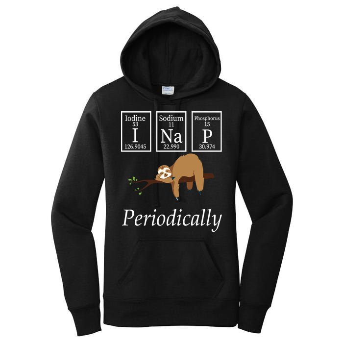 I Nap Periodically Lazy Sloths Lovers Women's Pullover Hoodie