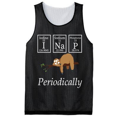 I Nap Periodically Lazy Sloths Lovers Mesh Reversible Basketball Jersey Tank
