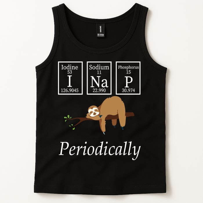 I Nap Periodically Lazy Sloths Lovers Tank Top
