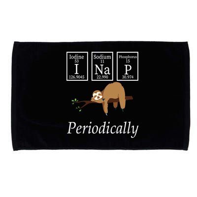 I Nap Periodically Lazy Sloths Lovers Microfiber Hand Towel