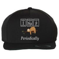 I Nap Periodically Lazy Sloths Lovers Wool Snapback Cap