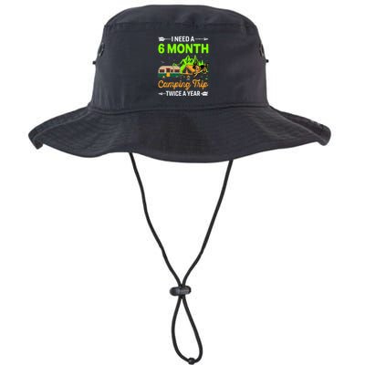 I Need A 6 Month Camping Trip Twice A Year Bucket Hat
