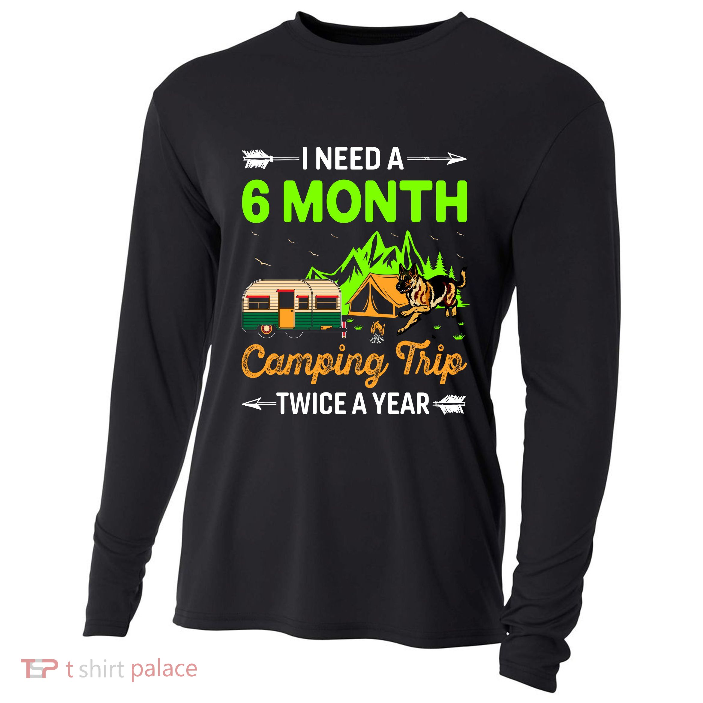 I Need A 6 Month Camping Trip Twice A Year Cooling Performance Long Sleeve Crew