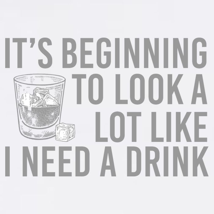 I Need A Drink Long Sleeve Shirt