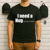 I Need A Hug (Huge amount of Money) T-Shirt