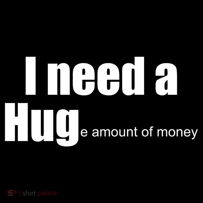 I Need A Hug (Huge amount of Money) Wool Snapback Cap