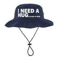 I Need A Hug Huge Glass Of Beer Bucket Hat