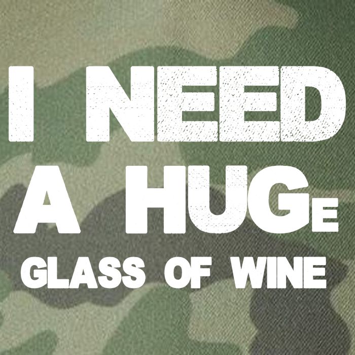 I Need a HUGe Glass of Wine Legacy Tie Dye Trucker Hat