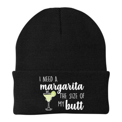 I Need A Margarita The Size Of My Butt Knit Cap Winter Beanie