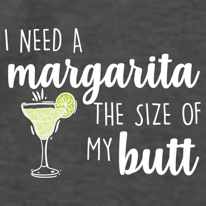 I Need A Margarita The Size Of My Butt Vector Backpack