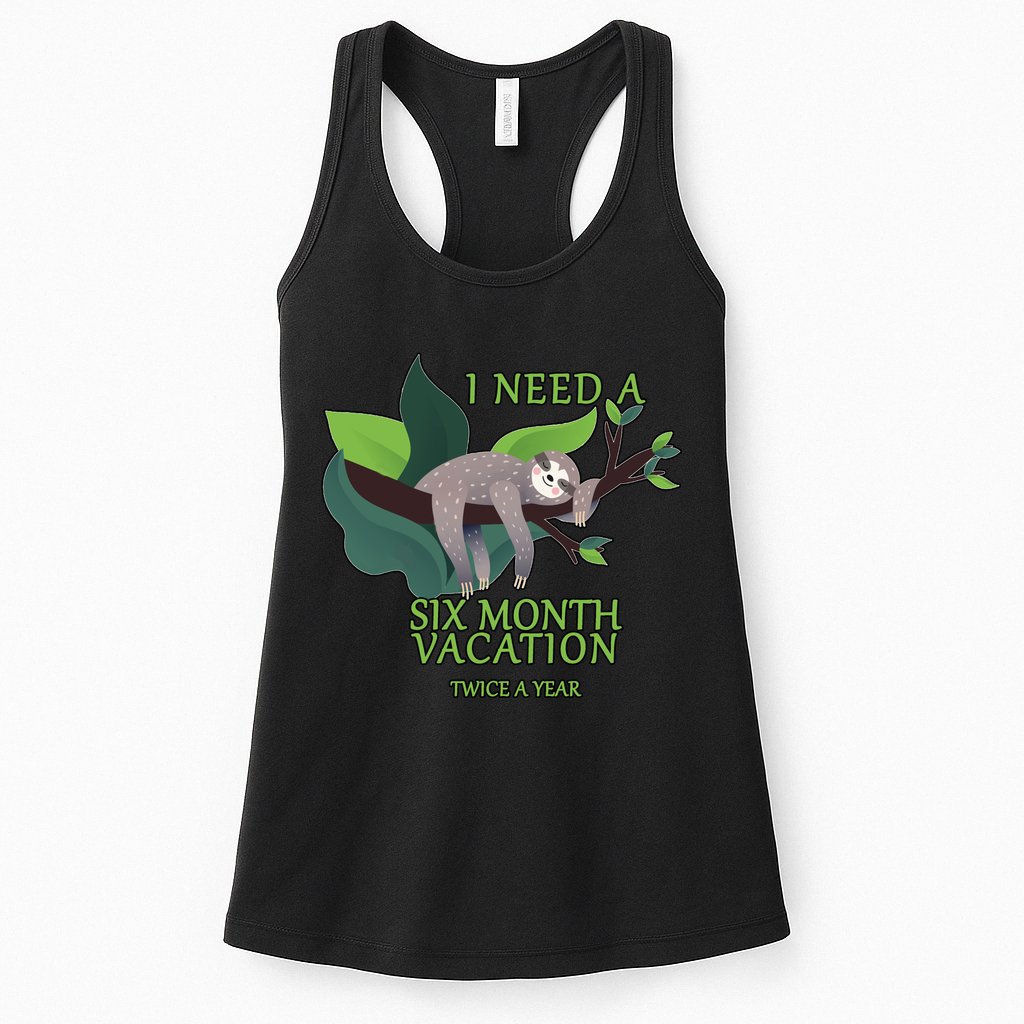 I Need A Six Month Vacation Womens Tank Top