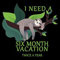 I Need A Six Month Vacation Zip Tote Bag