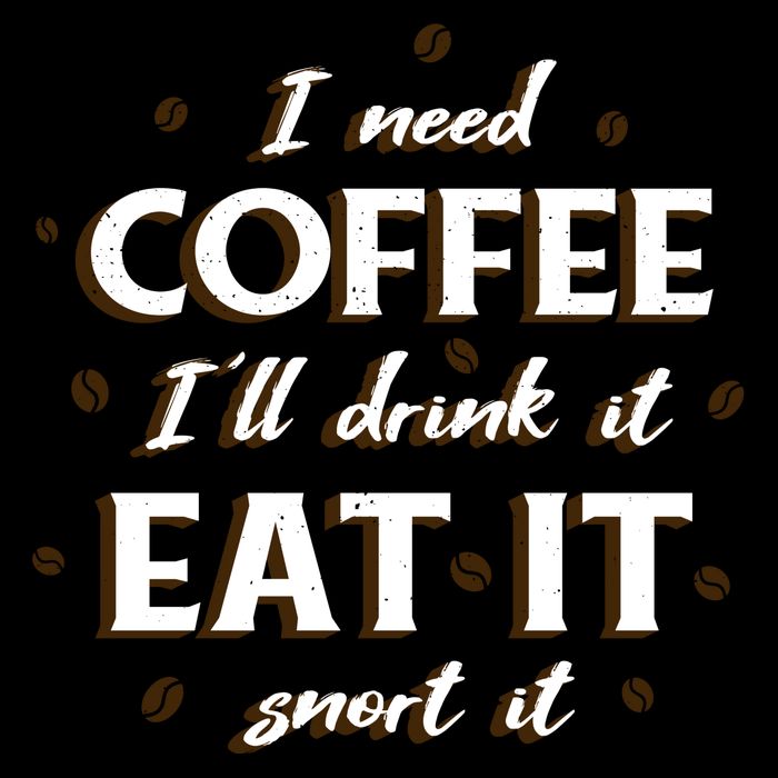I Need Coffee Drink Eat Snort Kids Hoodie
