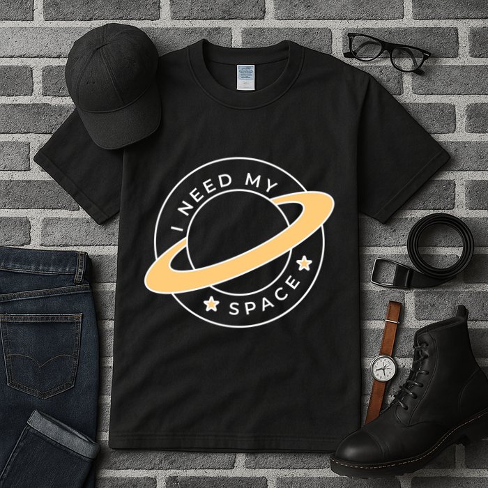 I Need My Space Planet Tall T-Shirt