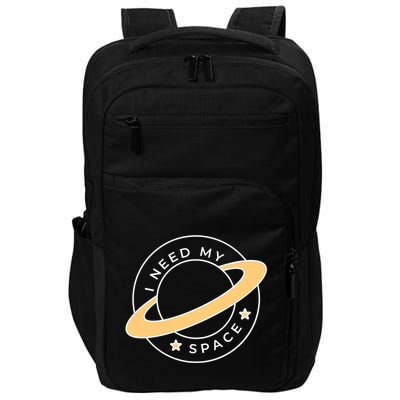 I Need My Space Planet Impact Tech Backpack