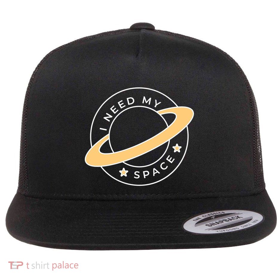 I Need My Space Planet Flatbill Hat