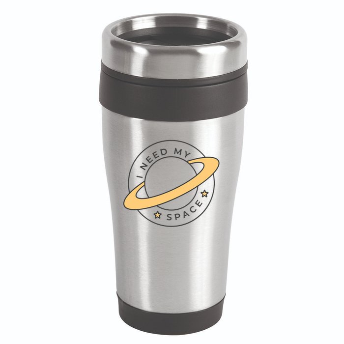 I Need My Space Planet 16oz Travel Tumbler