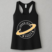 I Need My Space Planet Womens Tank Top