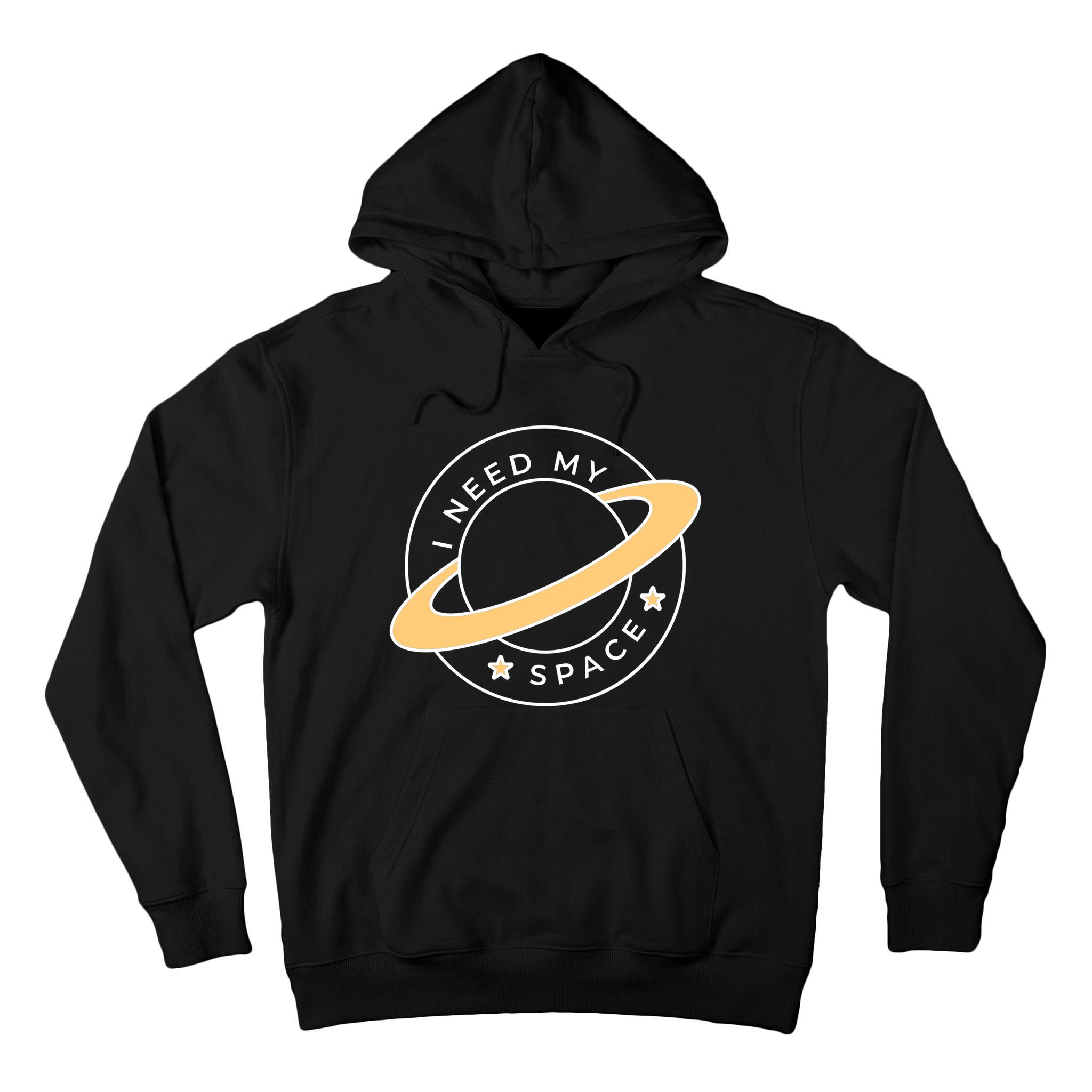 I Need My Space Planet Tall Hoodie