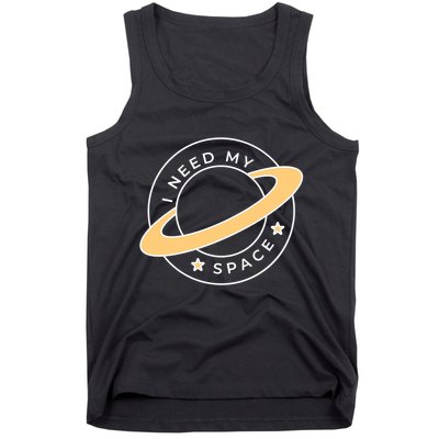 I Need My Space Planet Tank Top