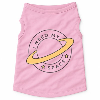 I Need My Space Planet Doggie Tank