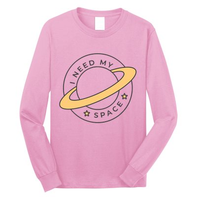 I Need My Space Planet Long Sleeve Shirt