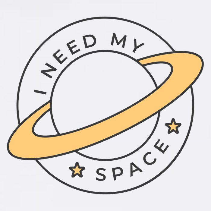 I Need My Space Planet Garment-Dyed Sweatshirt