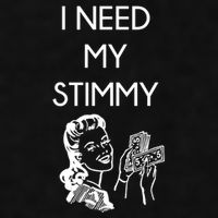I Need My Stimmy Funny Stimulus Check Ladies PosiCharge Tri-Blend Wicking Tank