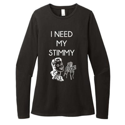 I Need My Stimmy Funny Stimulus Check Womens CVC Long Sleeve Shirt