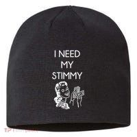 I Need My Stimmy Funny Stimulus Check Sustainable Beanie